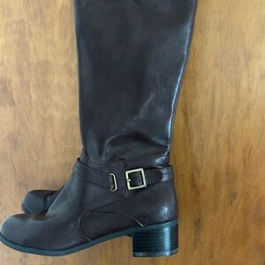Brown Leather Women's Boots